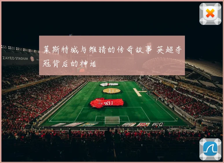 莱斯特城与维猜的传奇故事 英超夺冠背后的神话